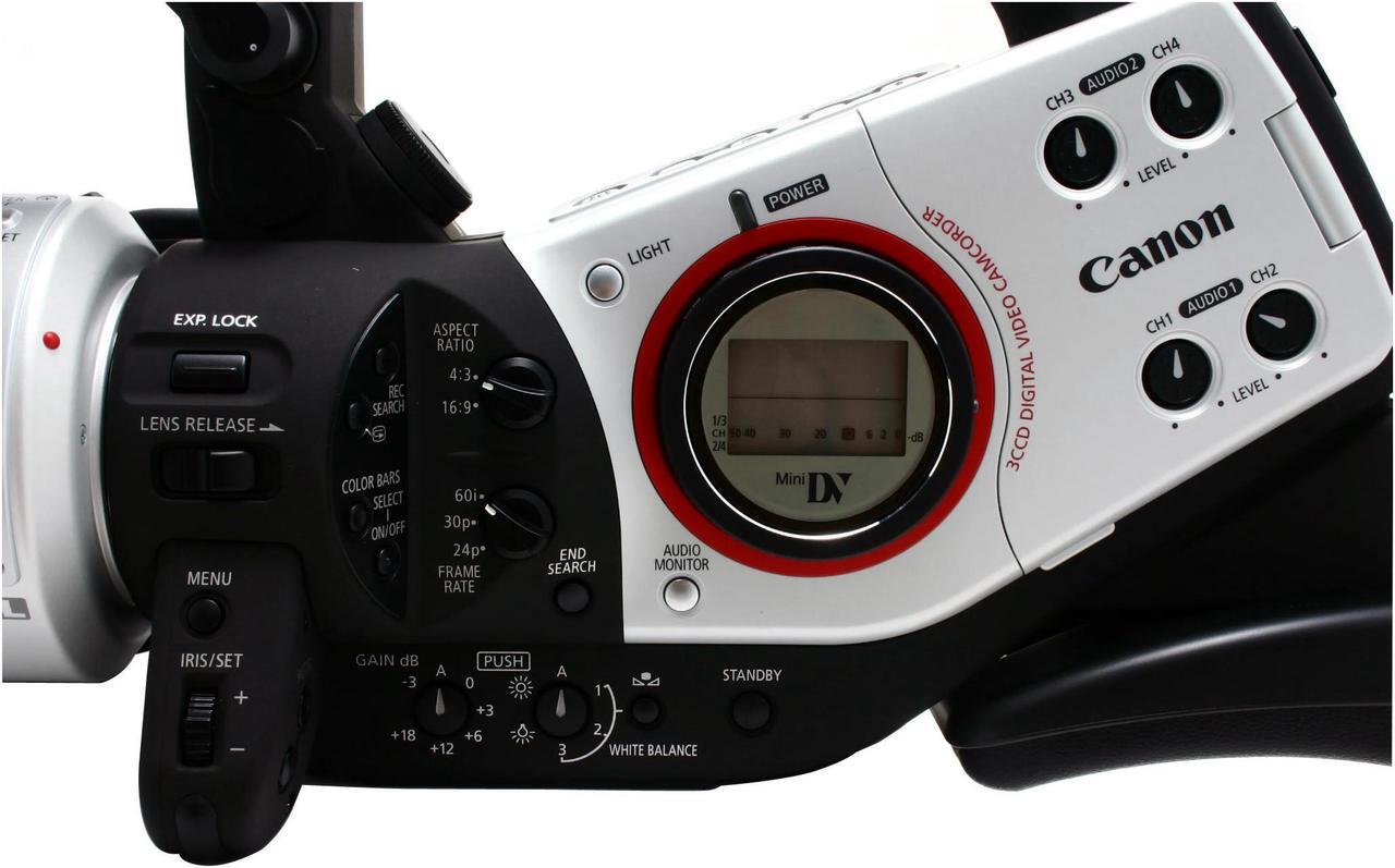 Alt view image 5 of 20 - Canon XL2 3CCD 20X Optical Zoom Professional Camcorder