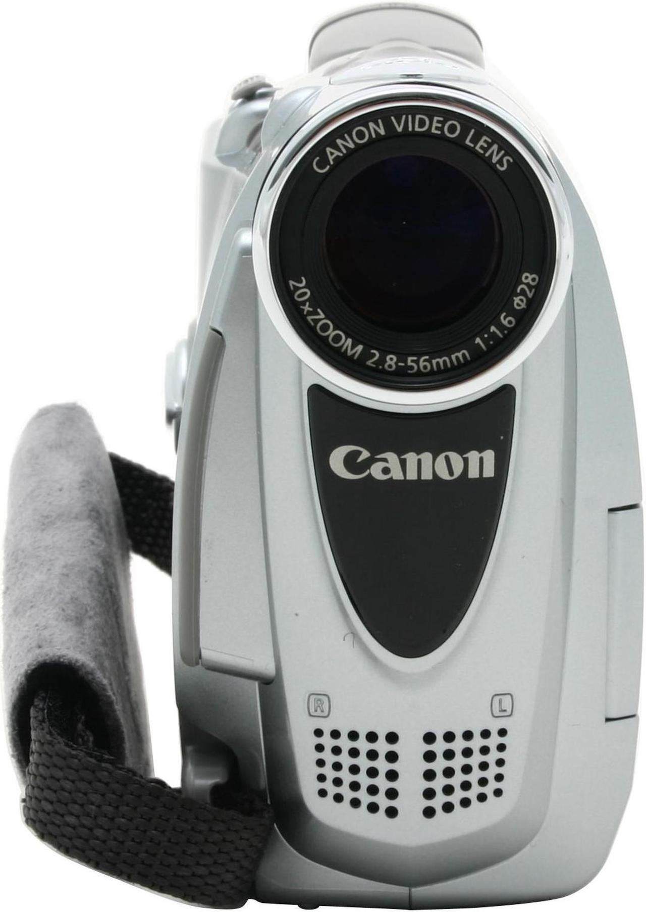 Alt view image 2 of 10 - Canon ZR200 680,000 pixels 2.4" 112K TFT LCD 20X Optical Zoom MiniDV Camcorder