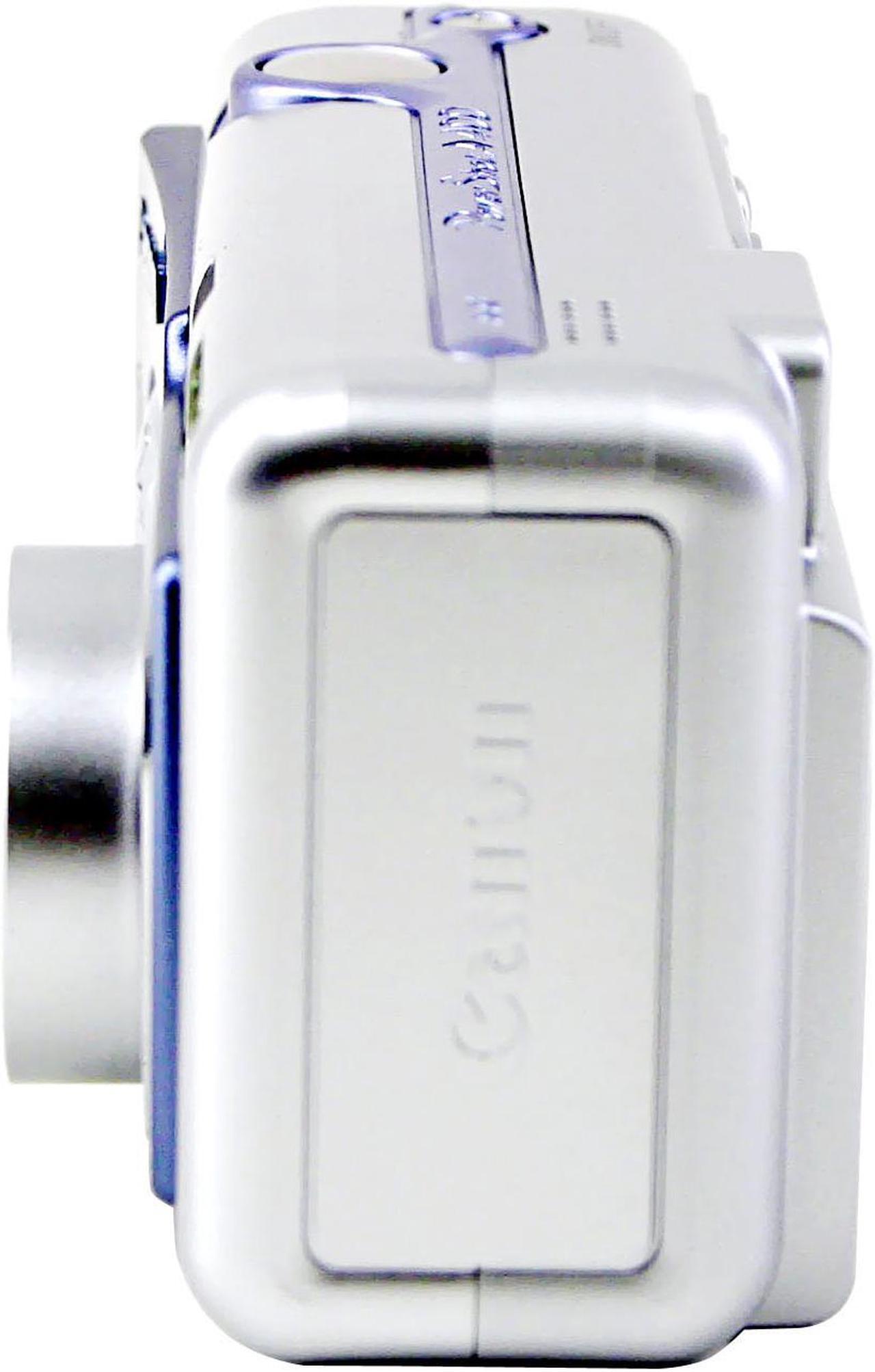 Alt view image 6 of 10 - Canon PowerShot A400 Sky Blue 3.2MP 2.2X Optical Zoom Digital Camera