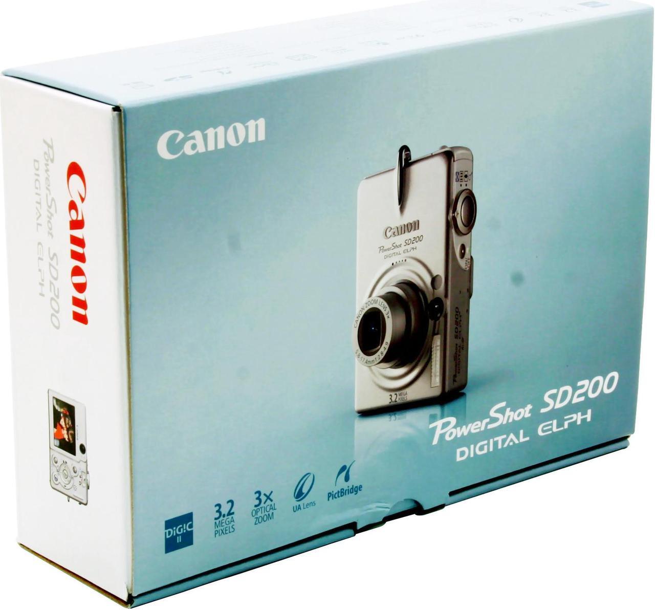 Alt view image 9 of 9 - Canon PowerShot SD200 Silver 3.2MP 3X Optical Zoom Digital Camera