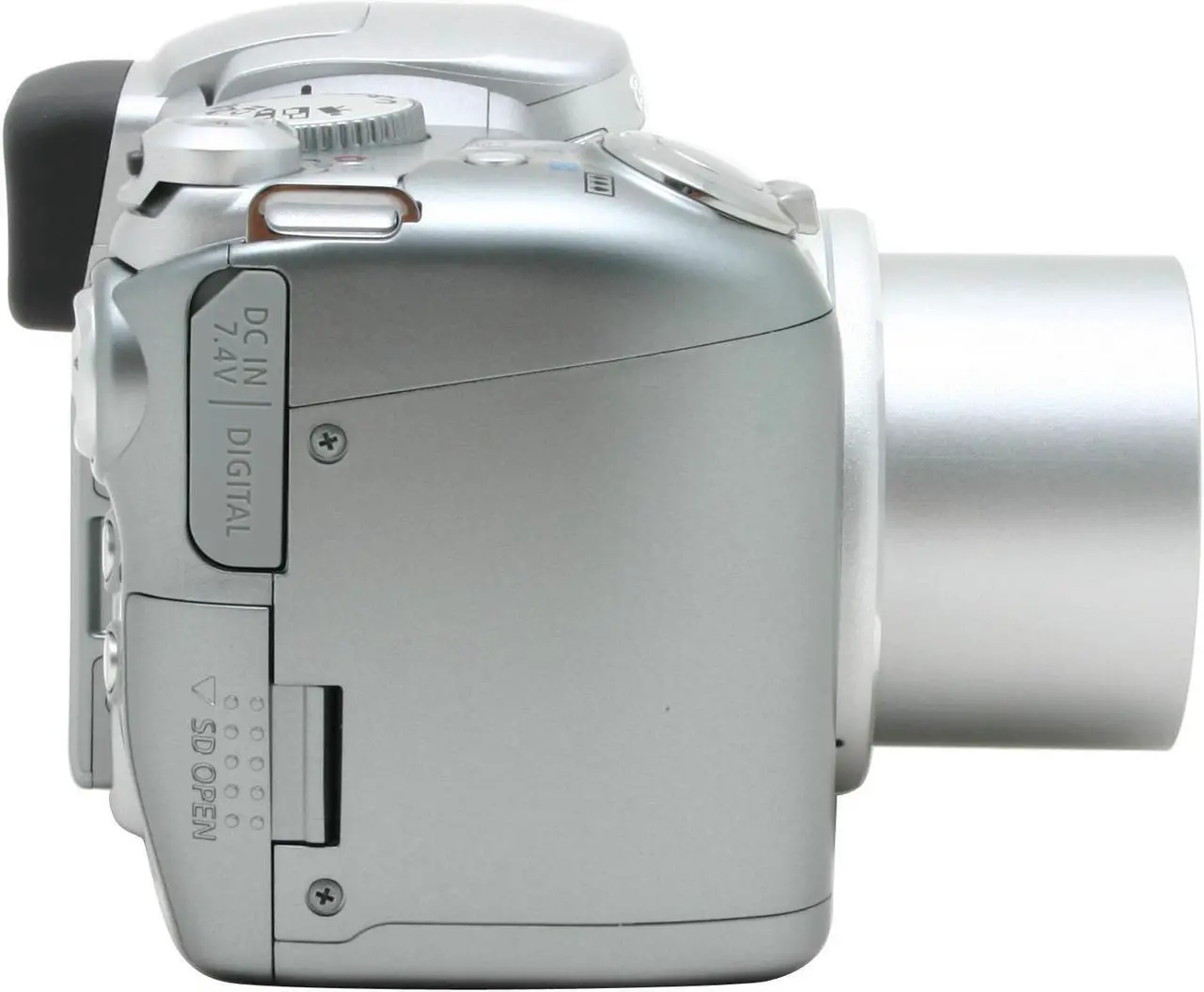 Alt view image 6 of 8 - Canon S2-IS Silver 5.0 MP 12X Optical Zoom Digital Camera