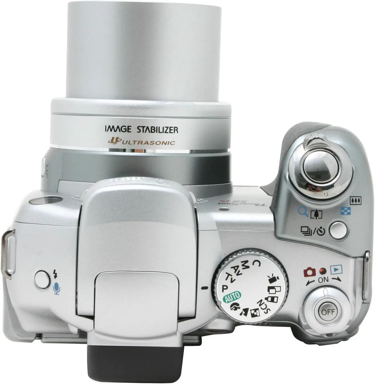 Alt view image 7 of 8 - Canon S2-IS Silver 5.0 MP 12X Optical Zoom Digital Camera