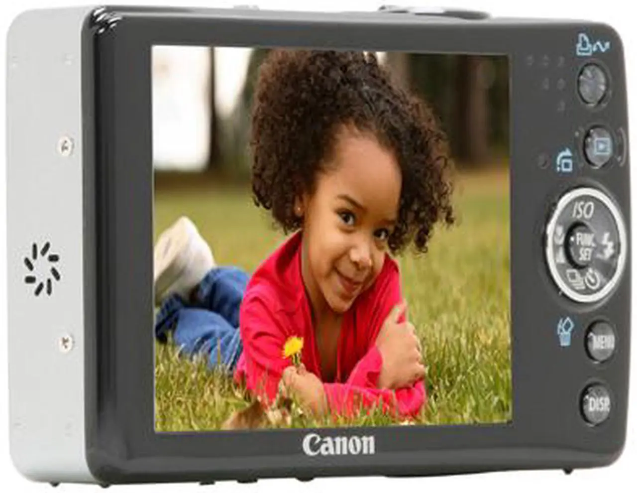Alt view image 3 of 11 - Canon PowerShot SD750 Silver 7.1 MP 3X Optical Zoom Digital Camera