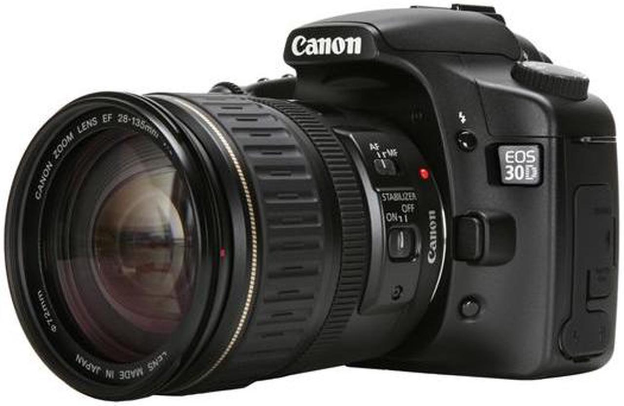 Main image of Canon EOS 30D Black 8.2 MP Digital SLR Camera w/ EF 28-135mm f/3.5-5.6 IS Lens
