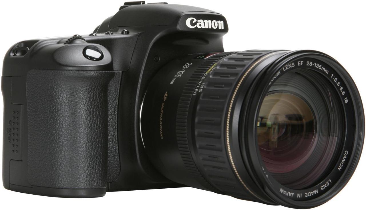 Alt view image 7 of 13 - Canon EOS 30D Black 8.2 MP Digital SLR Camera w/ EF 28-135mm f/3.5-5.6 IS Lens