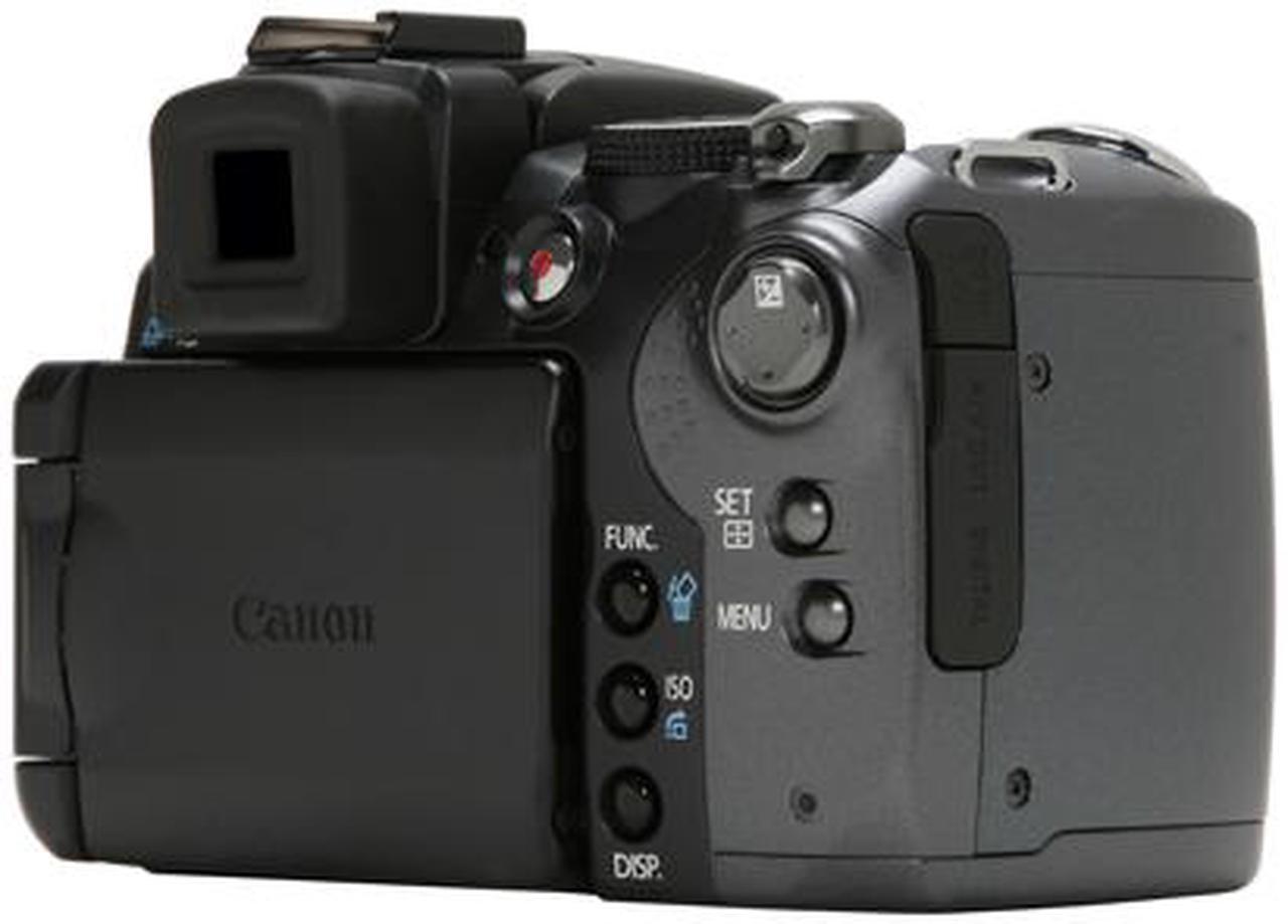 Alt view image 5 of 14 - Canon PowerShot S5 IS Black 8.0 MP 2.5" 207K LCD 12X Optical Zoom Digital Camera
