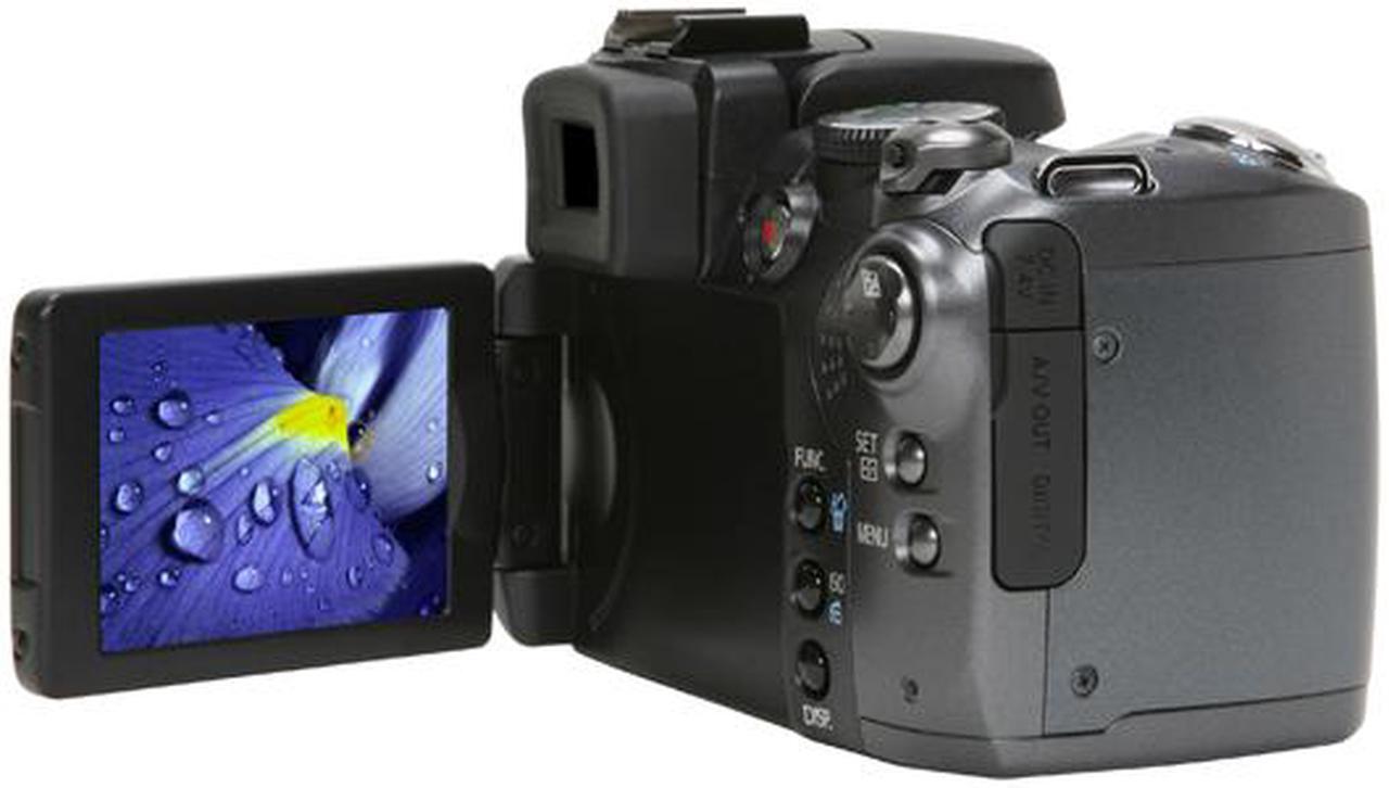 Alt view image 11 of 14 - Canon PowerShot S5 IS Black 8.0 MP 2.5" 207K LCD 12X Optical Zoom Digital Camera