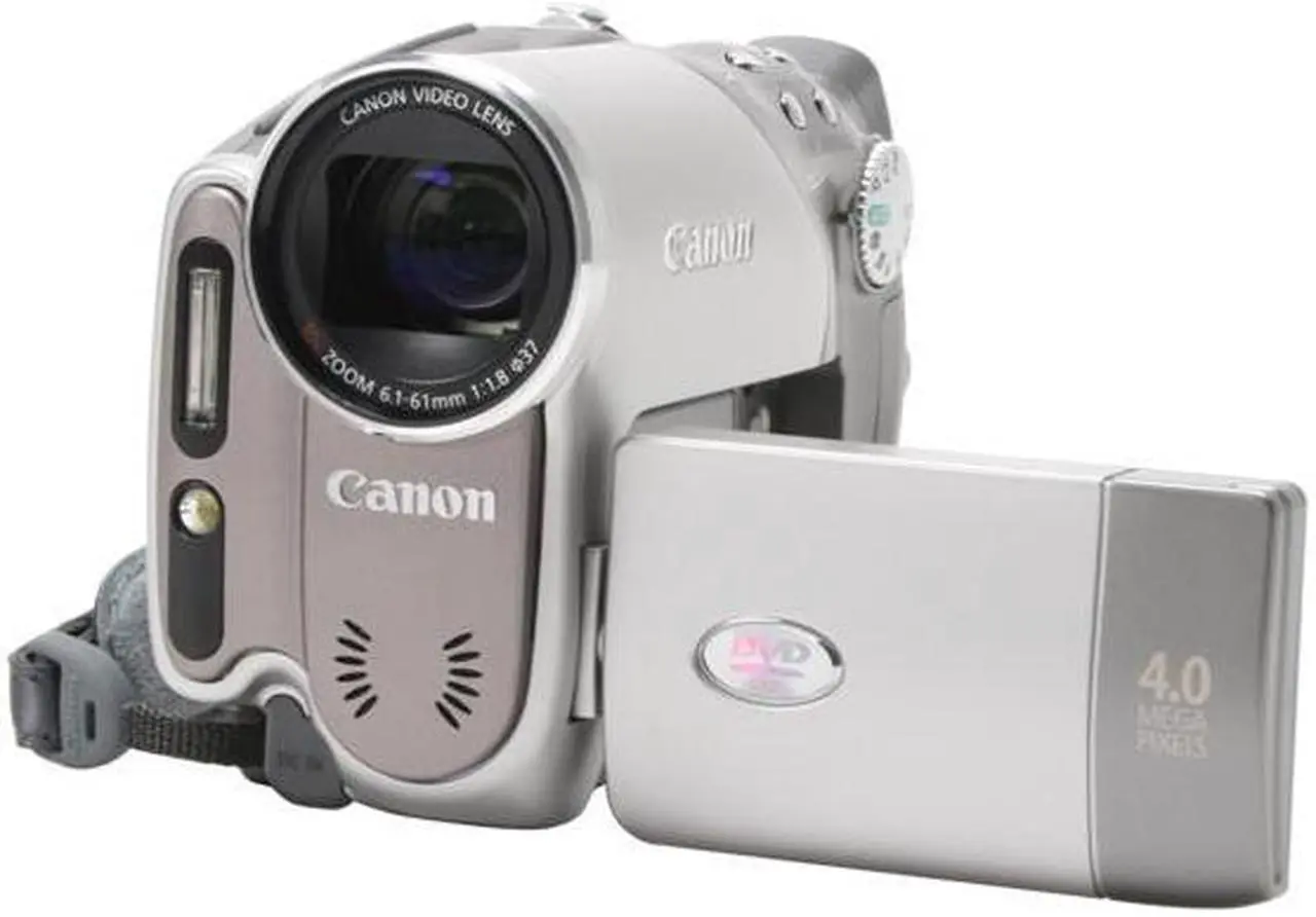 Main image of Canon DC40 1/2.8" 4.3MP (Gross) CCD 2.7" 123K LCD LCD 10X Optical Zoom DVD Camcorder
