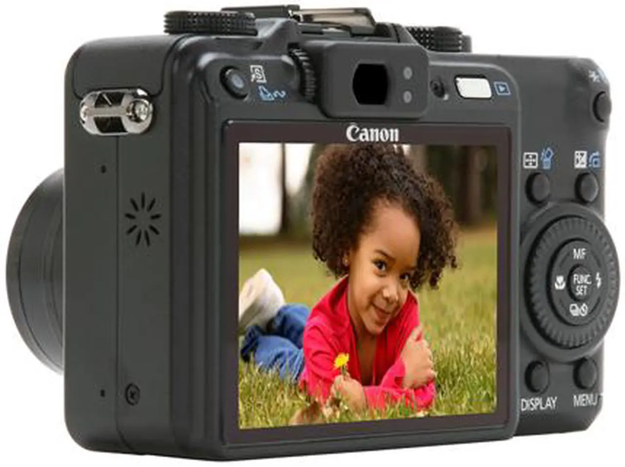 Alt view image 3 of 11 - Canon PowerShot G9 Black 12.1 MP 6X Optical Zoom Digital Camera
