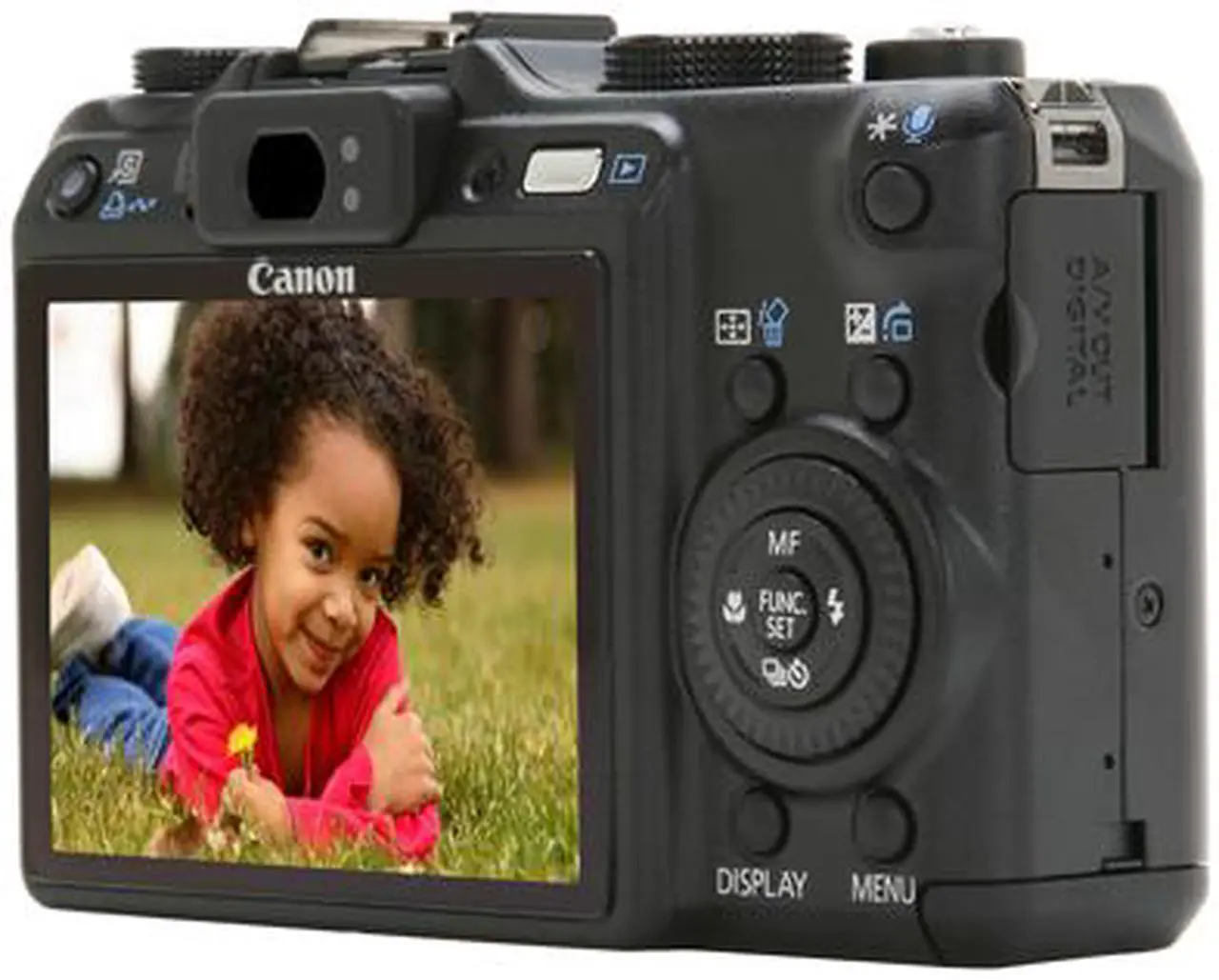 Alt view image 5 of 11 - Canon PowerShot G9 Black 12.1 MP 6X Optical Zoom Digital Camera