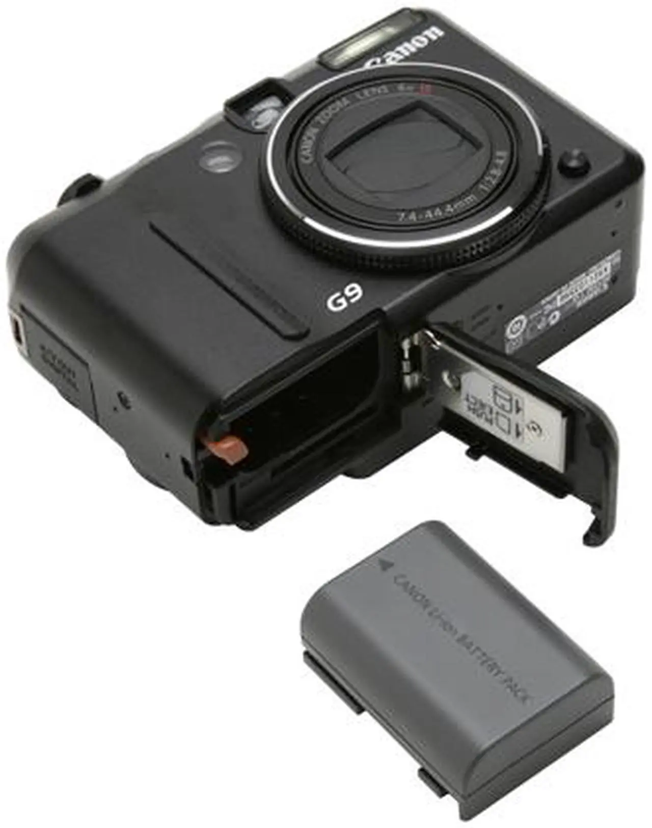 Alt view image 10 of 11 - Canon PowerShot G9 Black 12.1 MP 6X Optical Zoom Digital Camera