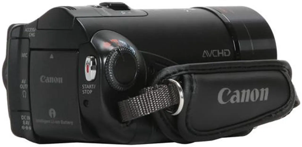 Alt view image 7 of 15 - Canon VIXIA HF10 Black 1/3.2" CMOS Sensor 2.7" 211K LCD 12X Optical Zoom Full HD Dual Flash Memory Camcorder