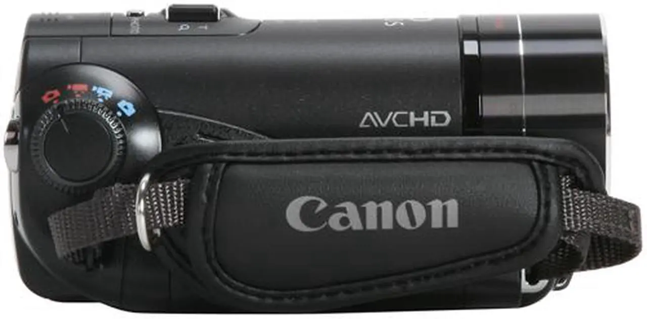 Alt view image 8 of 15 - Canon VIXIA HF10 Black 1/3.2" CMOS Sensor 2.7" 211K LCD 12X Optical Zoom Full HD Dual Flash Memory Camcorder