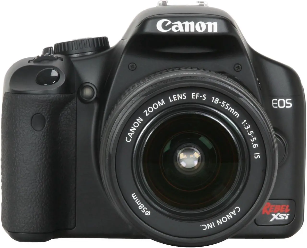 Alt view image 8 of 13 - Canon EOS Rebel XSi Black 12.20 MP Digital SLR Camera w/EF-S 18-55mm f/3.5-5.6 IS Lens