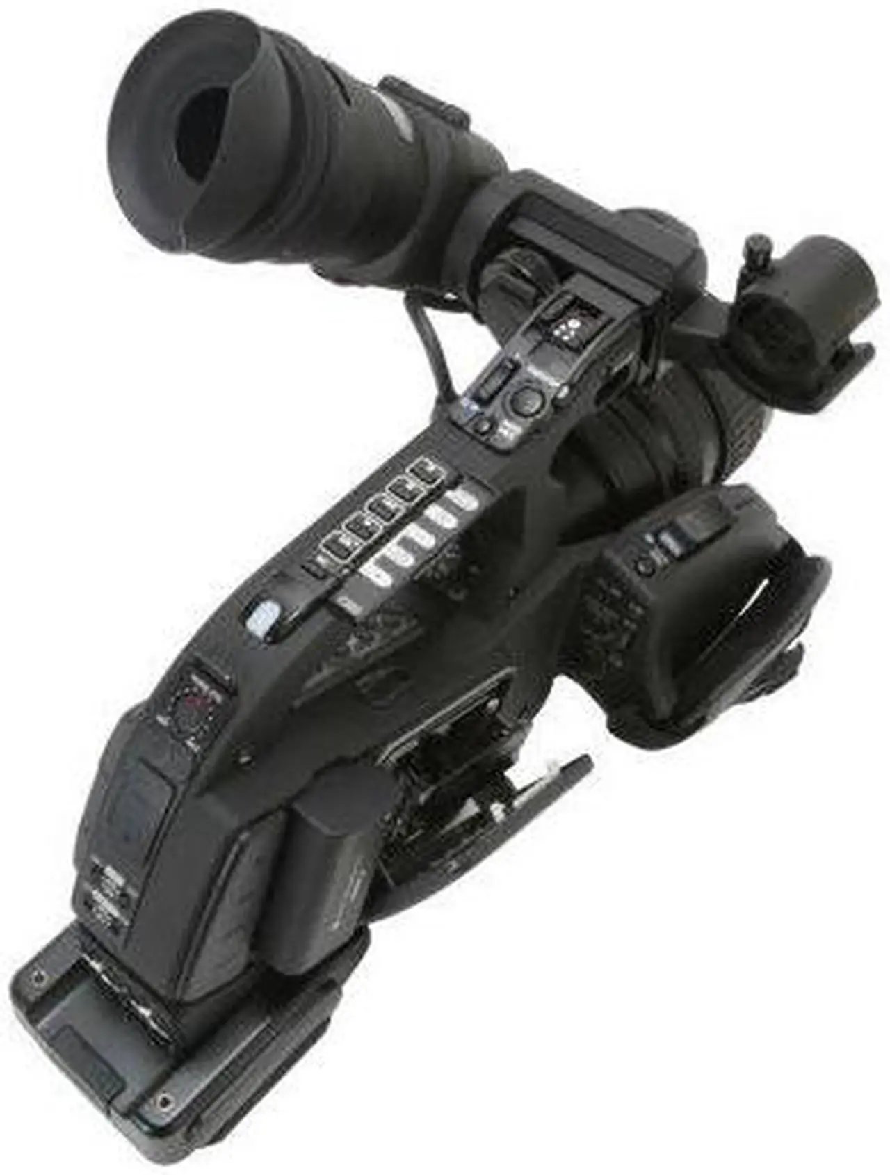 Alt view image 4 of 5 - Canon XL H1A Black 1/3" 3CCD High Definition Professional Camcorder w/ Canon 20x HD Video Zoom XL 5.4-108 mm L IS lll