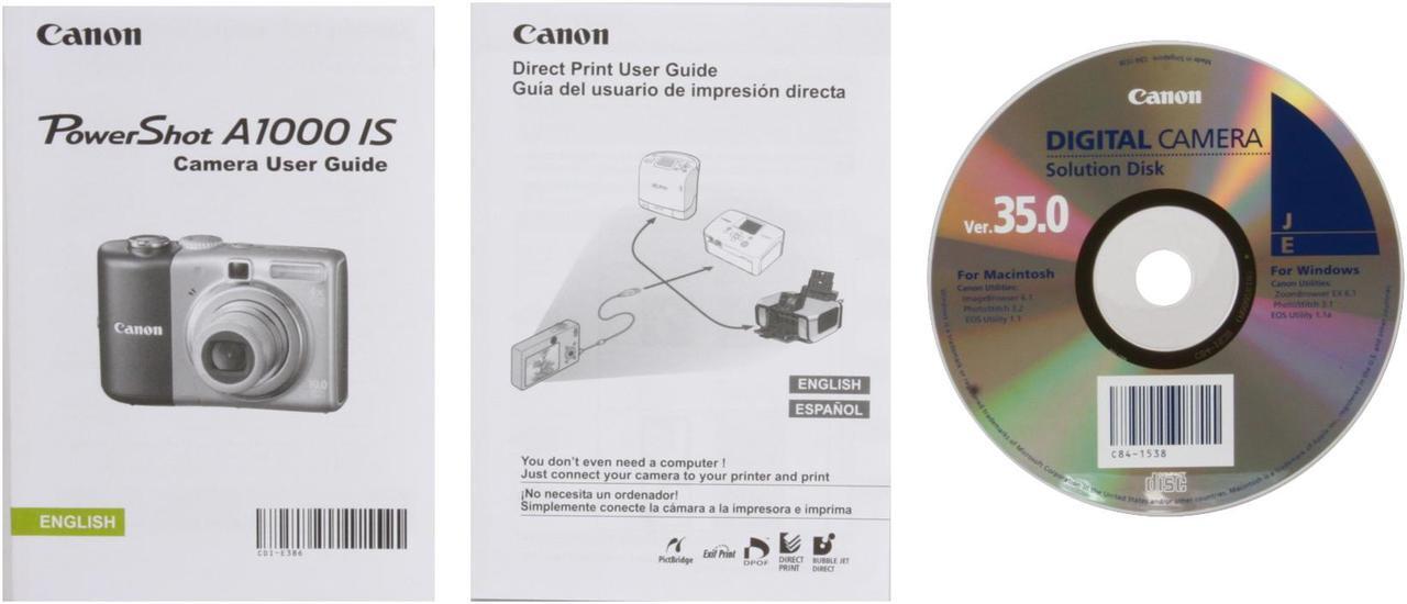 Alt view image 13 of 14 - Canon PowerShot A1000 IS Purple 10.0 MP 4X Optical Zoom Digital Camera