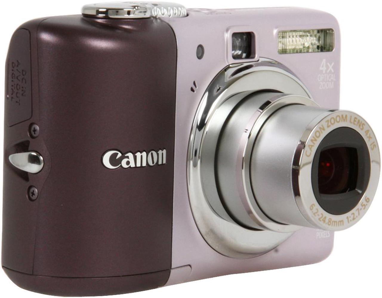 Alt view image 7 of 14 - Canon PowerShot A1000 IS Purple 10.0 MP 4X Optical Zoom Digital Camera