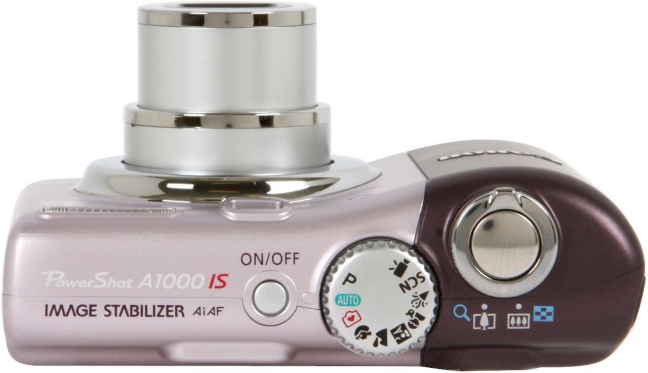 Alt view image 9 of 14 - Canon PowerShot A1000 IS Purple 10.0 MP 4X Optical Zoom Digital Camera