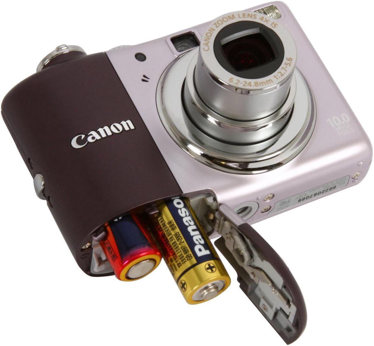 Alt view image 11 of 14 - Canon PowerShot A1000 IS Purple 10.0 MP 4X Optical Zoom Digital Camera