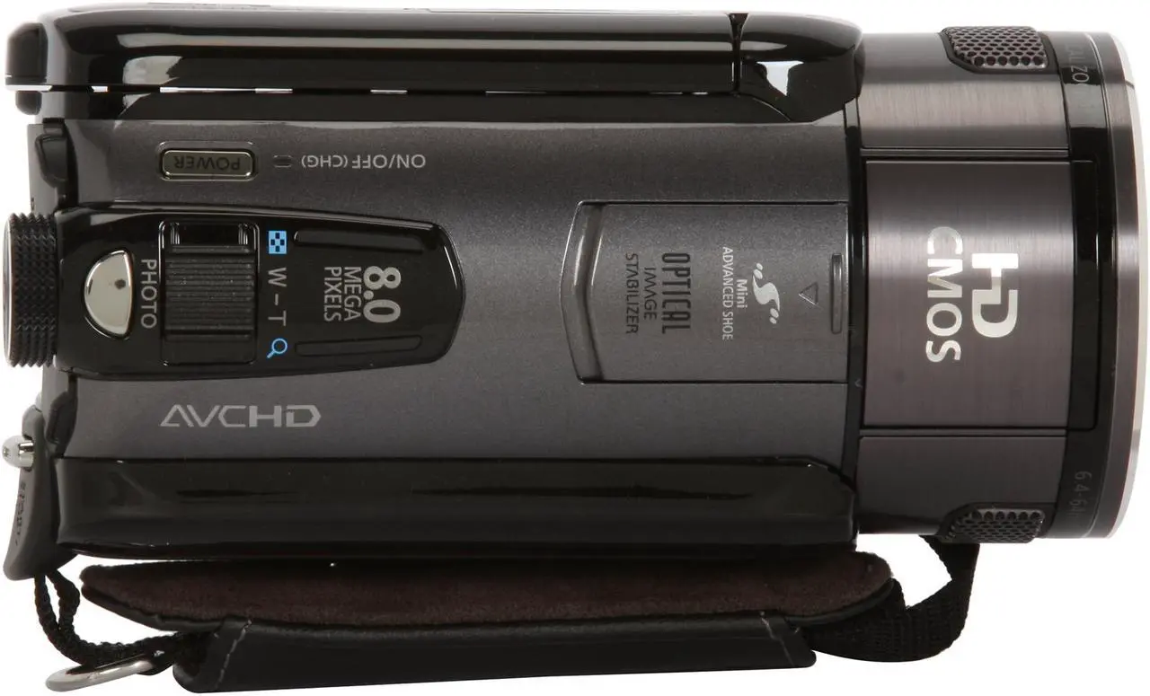 Alt view image 9 of 14 - Canon VIXIA HF S100 Black 1/2.6" CMOS 8.59MP 2.7" 211K 10X Optical Zoom Full HD Flash Memory Camcorder