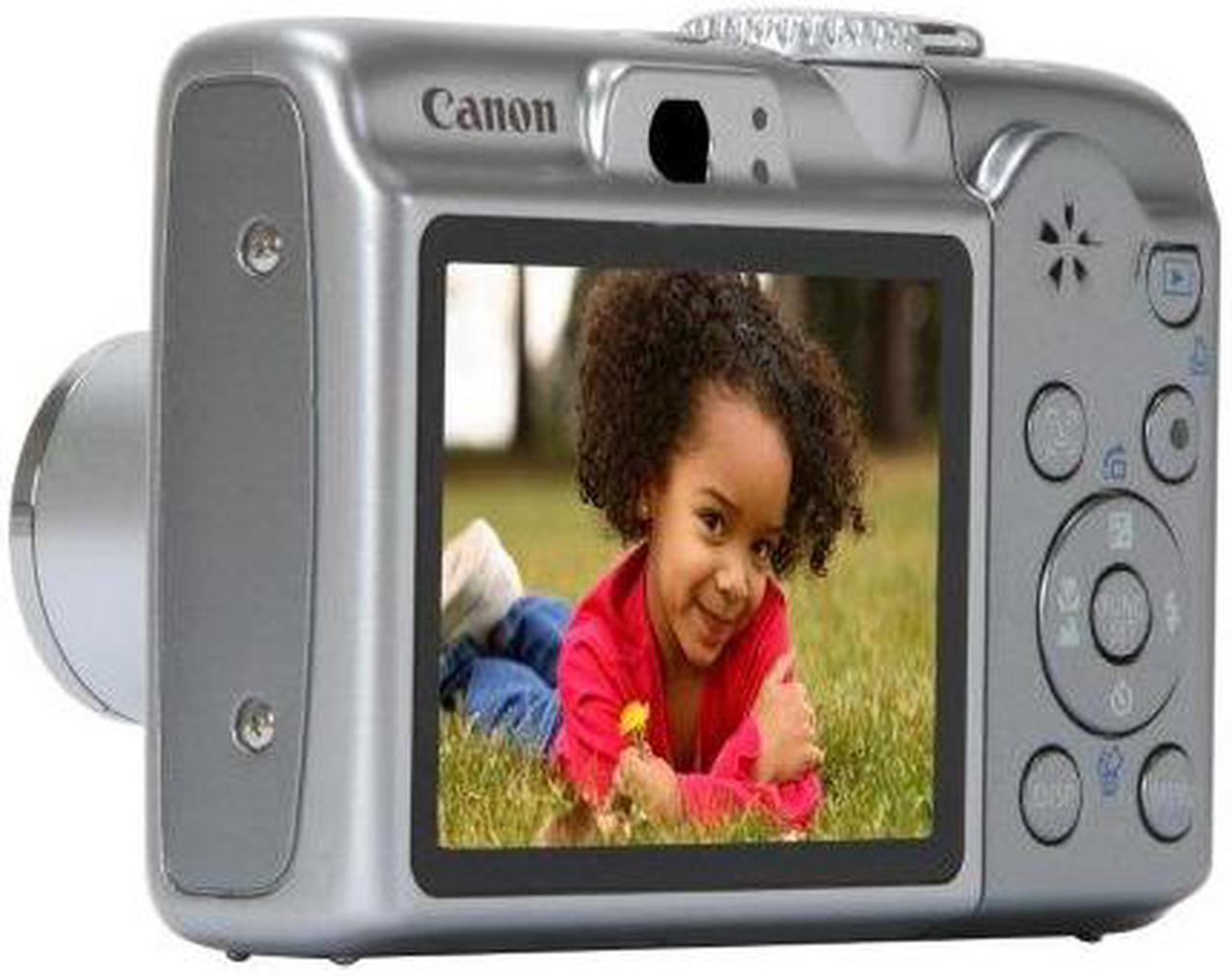 Alt view image 3 of 4 - Canon PowerShot A1100 IS Gray 12.1 MP 4X Optical Zoom Digital Camera