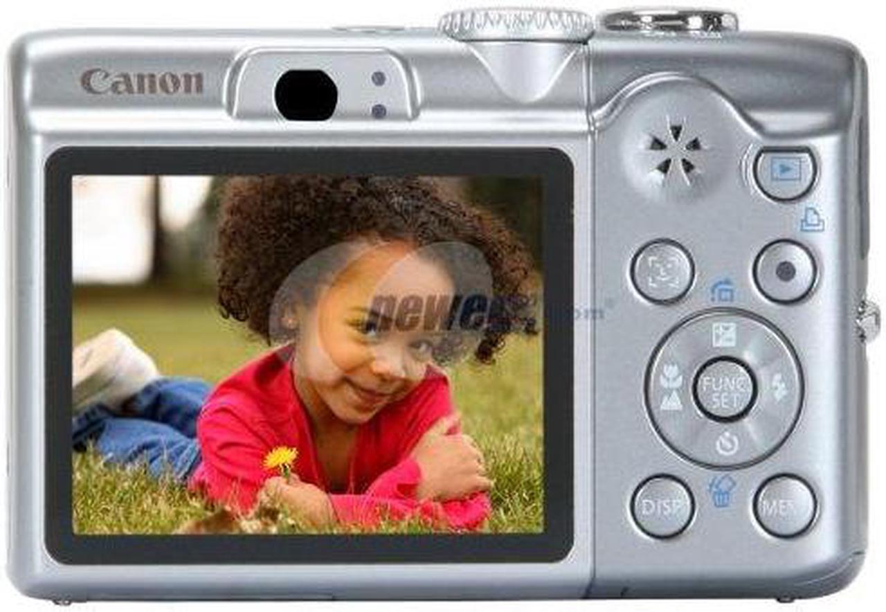 Alt view image 4 of 4 - Canon PowerShot A1100 IS Gray 12.1 MP 4X Optical Zoom Digital Camera