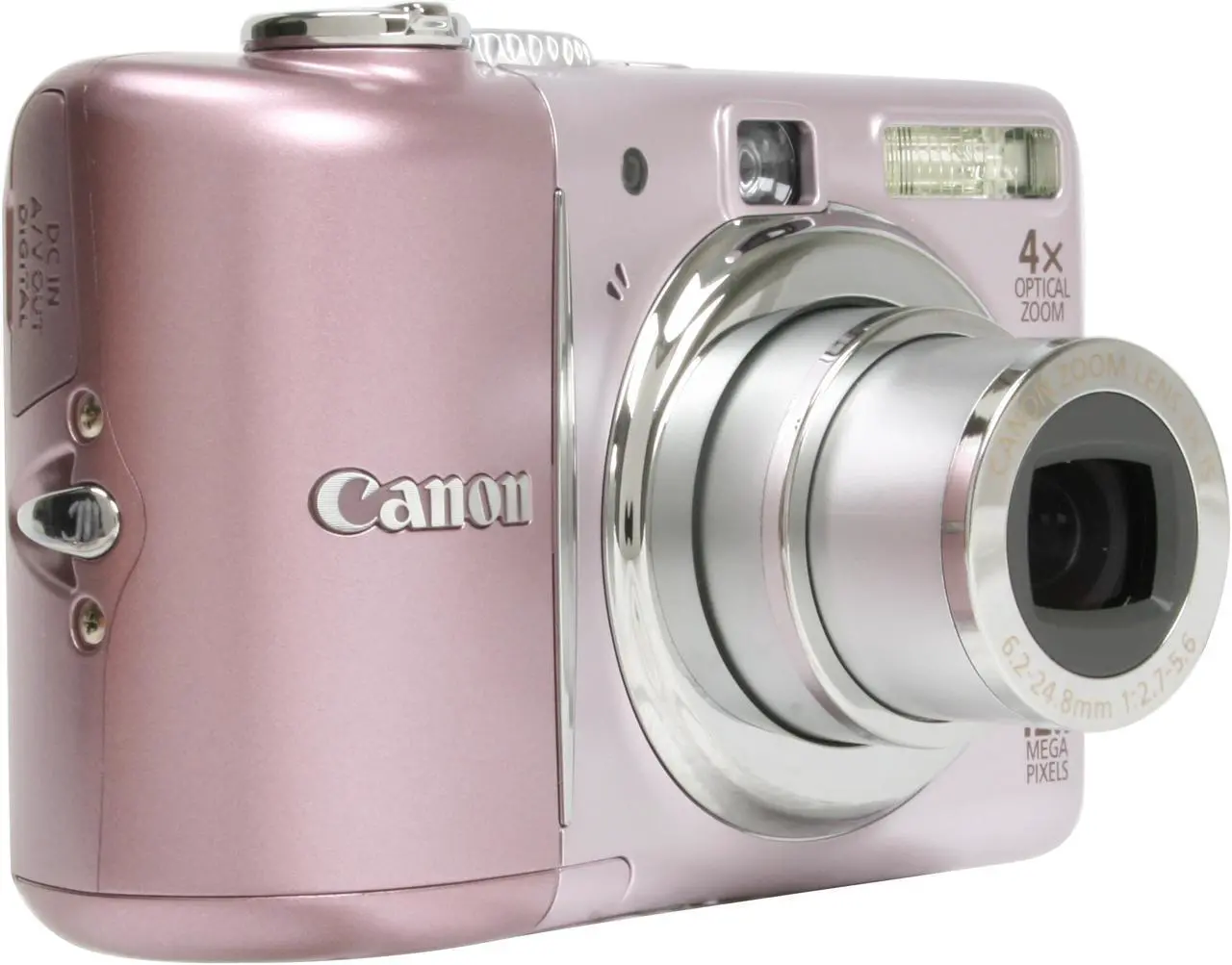 Alt view image 7 of 12 - Canon PowerShot A1100 IS Pink 12.1 MP 4X Optical Zoom Digital Camera