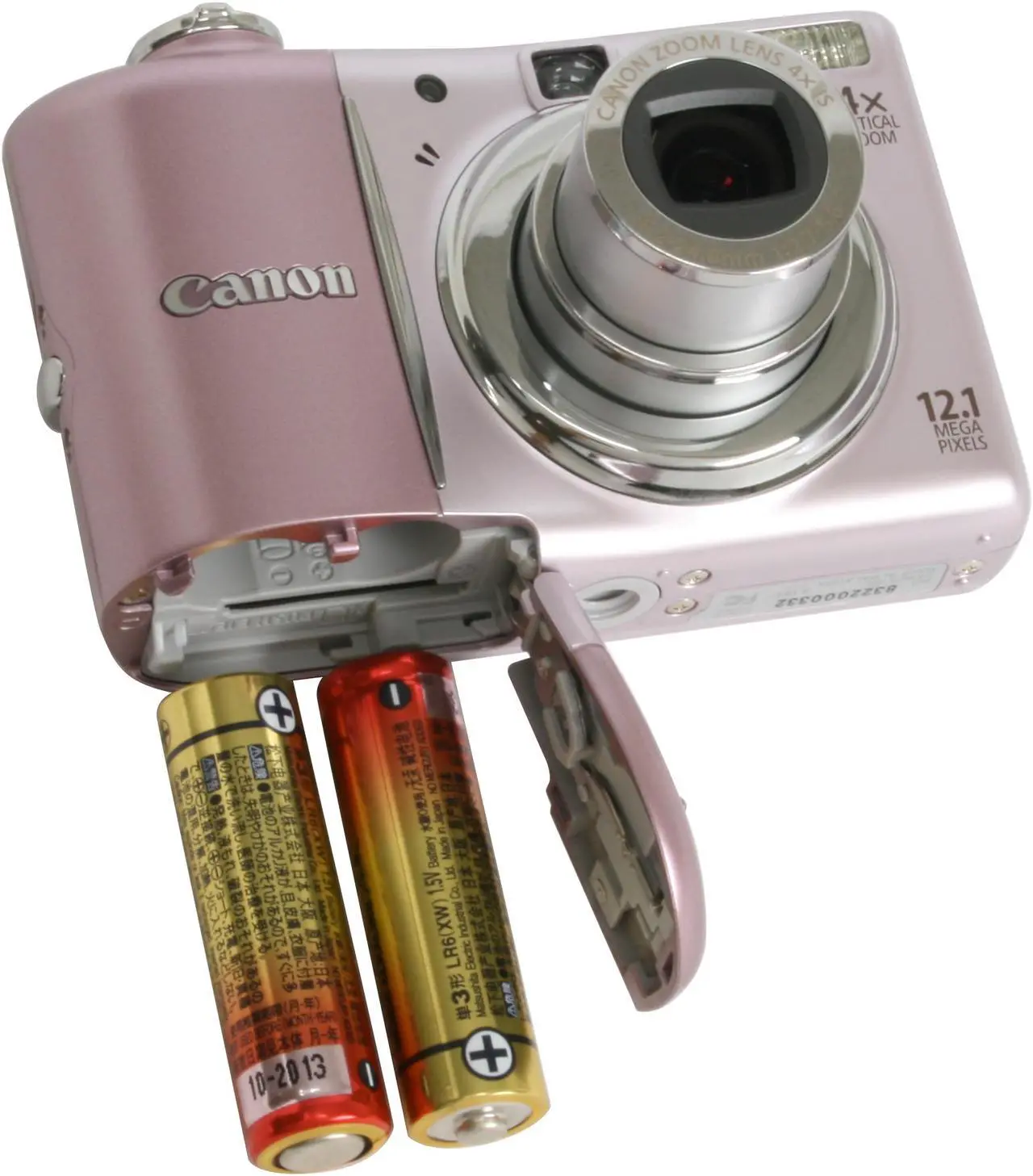 Alt view image 11 of 12 - Canon PowerShot A1100 IS Pink 12.1 MP 4X Optical Zoom Digital Camera