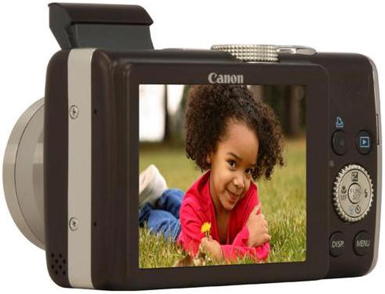 Alt view image 3 of 11 - Canon PowerShot SX200 IS Black 12.1 MP 12X Optical Zoom 28mm Wide Angle Digital Camera