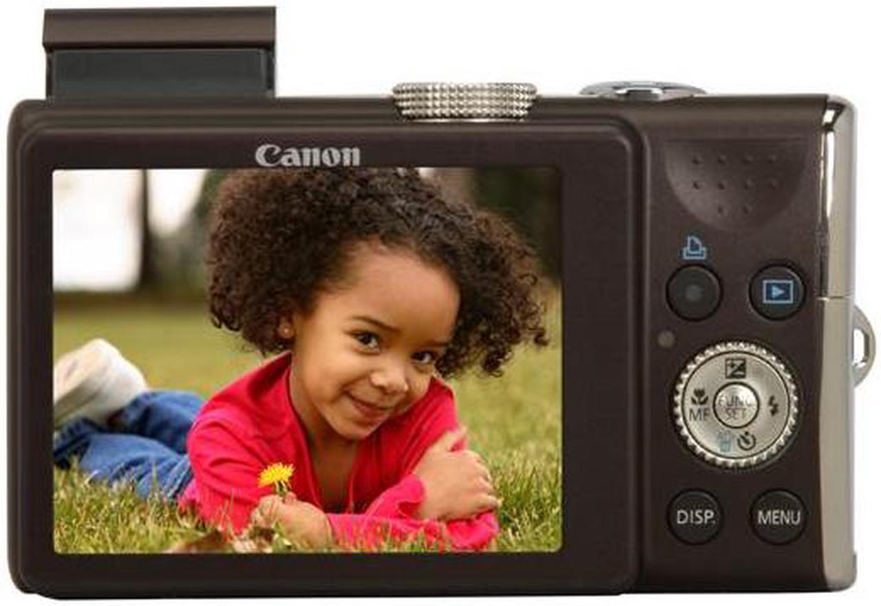 Alt view image 4 of 11 - Canon PowerShot SX200 IS Black 12.1 MP 12X Optical Zoom 28mm Wide Angle Digital Camera