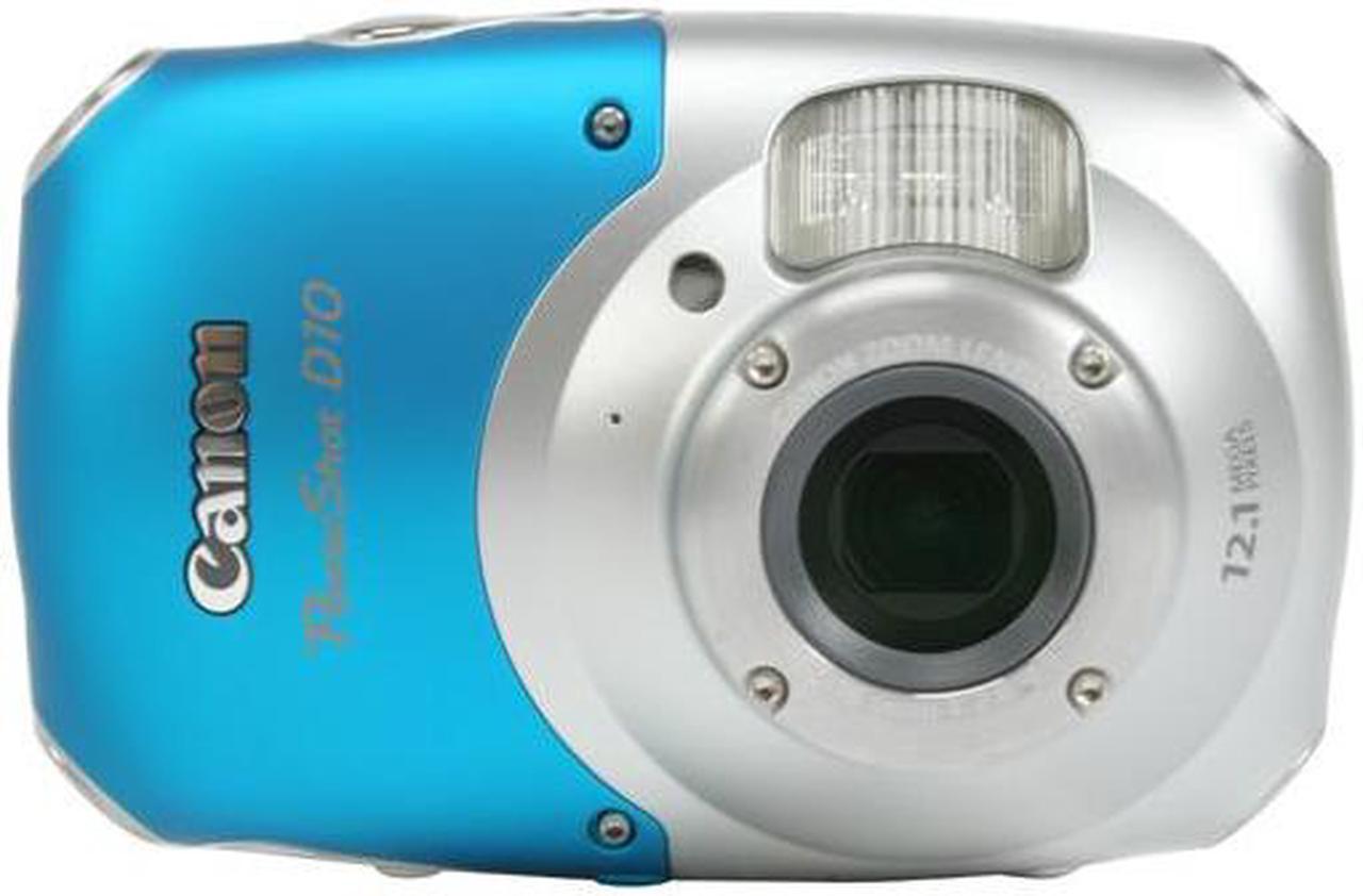 Alt view image 8 of 12 - Canon  PowerShot D10 12.1 MP Digital Camera – Shockproof/Freezeproof and Waterproof (Blue)