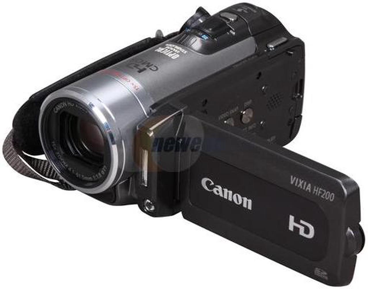 Main image of Canon VIXIA HF200 1/4" CMOS 2.7" 211K LCD 15X Optical Zoom High Definition Flash Memory Camcorder