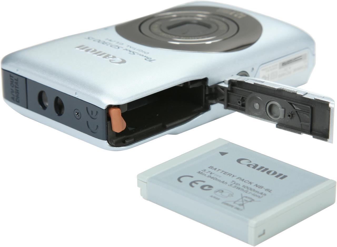 Alt view image 6 of 7 - Canon PowerShot SD1300 IS Silver 12.1 MP 4X Optical Zoom 28mm Wide Angle Digital Camera