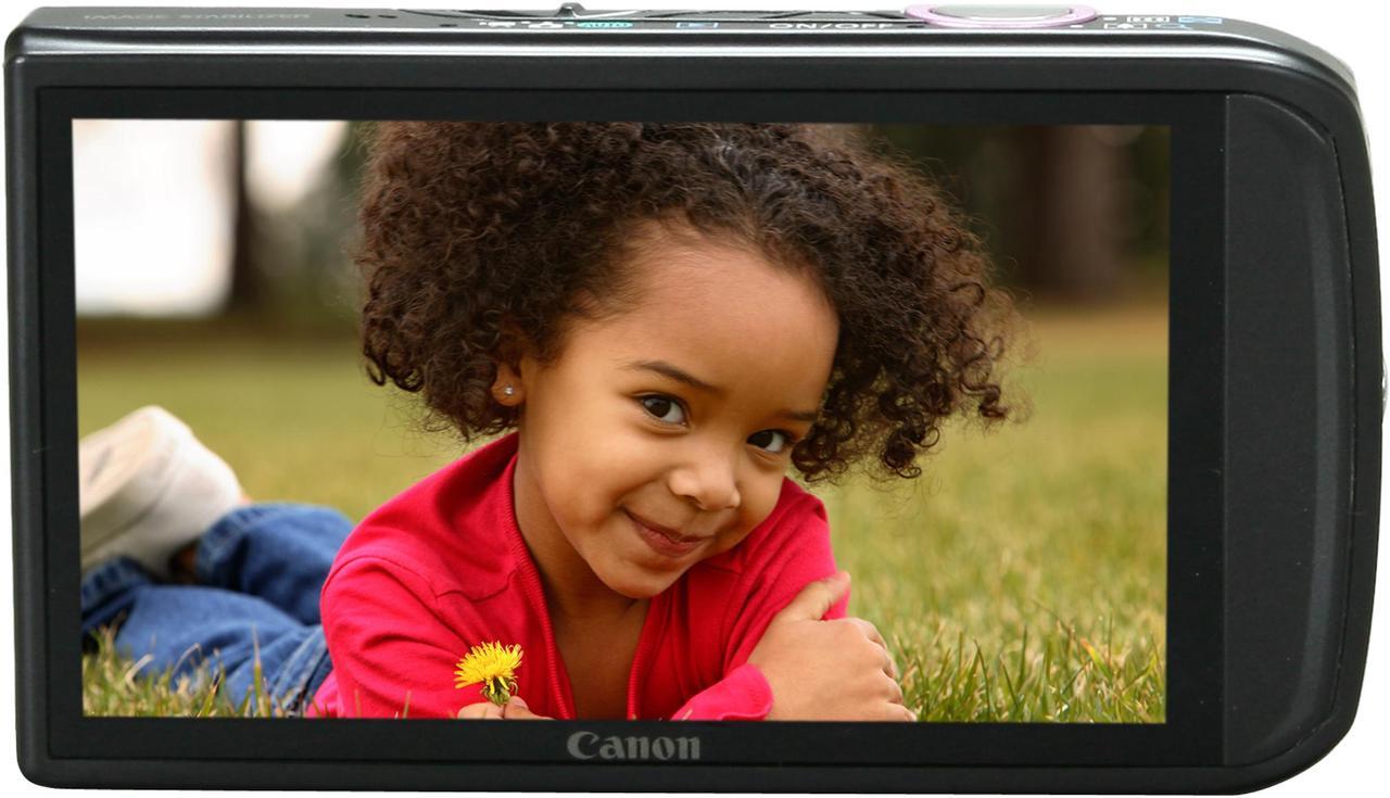 Alt view image 4 of 7 - Canon PowerShot SD3500 IS Pink 14.1 MP 5X Optical Zoom 24mm Wide Angle Digital Camera