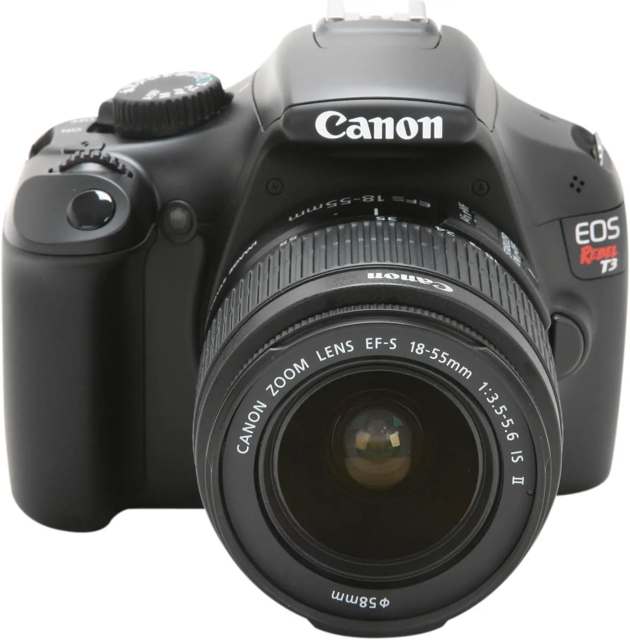 Alt view image 2 of 9 - Canon EOS REBEL T3 5157B002 Black 12.2 MP Digital SLR Camera with EF-S 18-55mm Lens