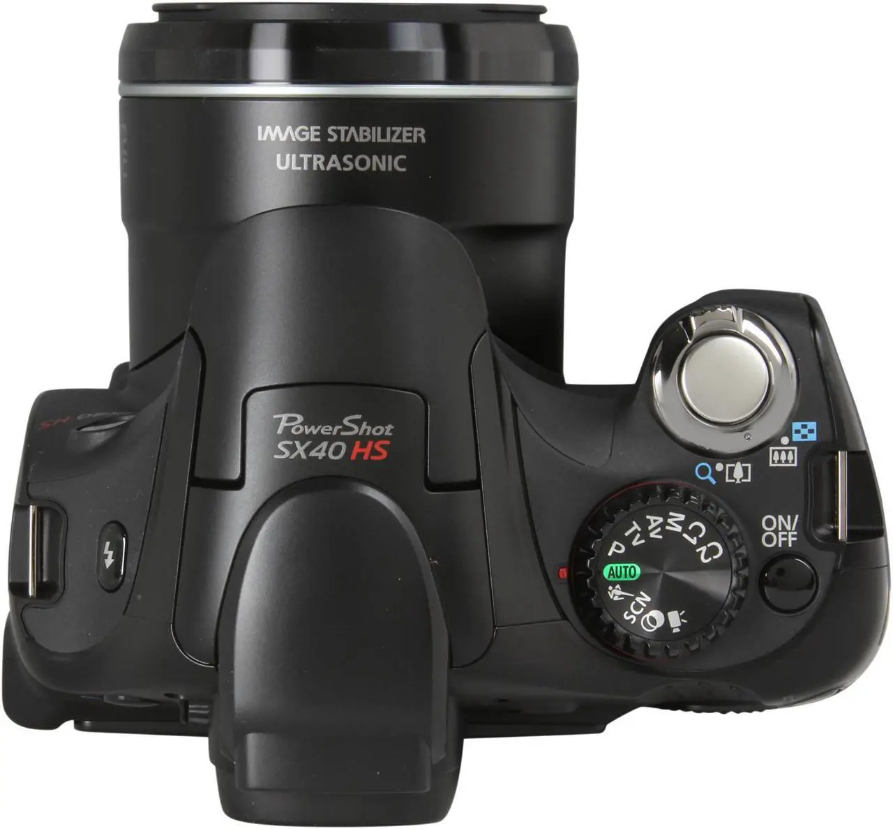 Alt view image 7 of 11 - Canon PowerShot SX40 HS Black 12.1 MP 35X Optical Zoom 24mm Wide Angle Digital Camera