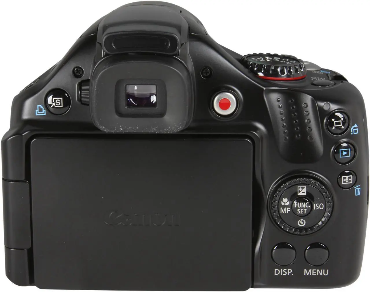 Alt view image 9 of 11 - Canon PowerShot SX40 HS Black 12.1 MP 35X Optical Zoom 24mm Wide Angle Digital Camera