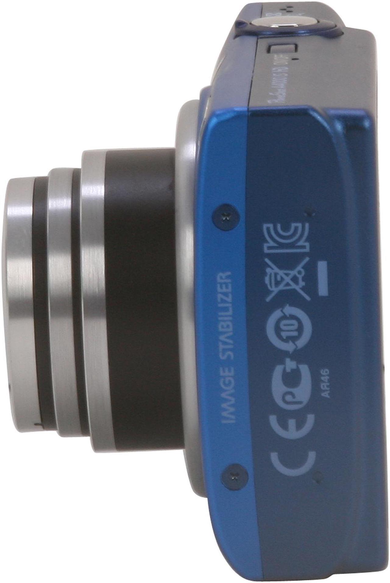 Alt view image 5 of 8 - Canon PowerShot A4000 IS Blue 16.0 MP 8X Optical Zoom 28mm Wide Angle Digital Camera