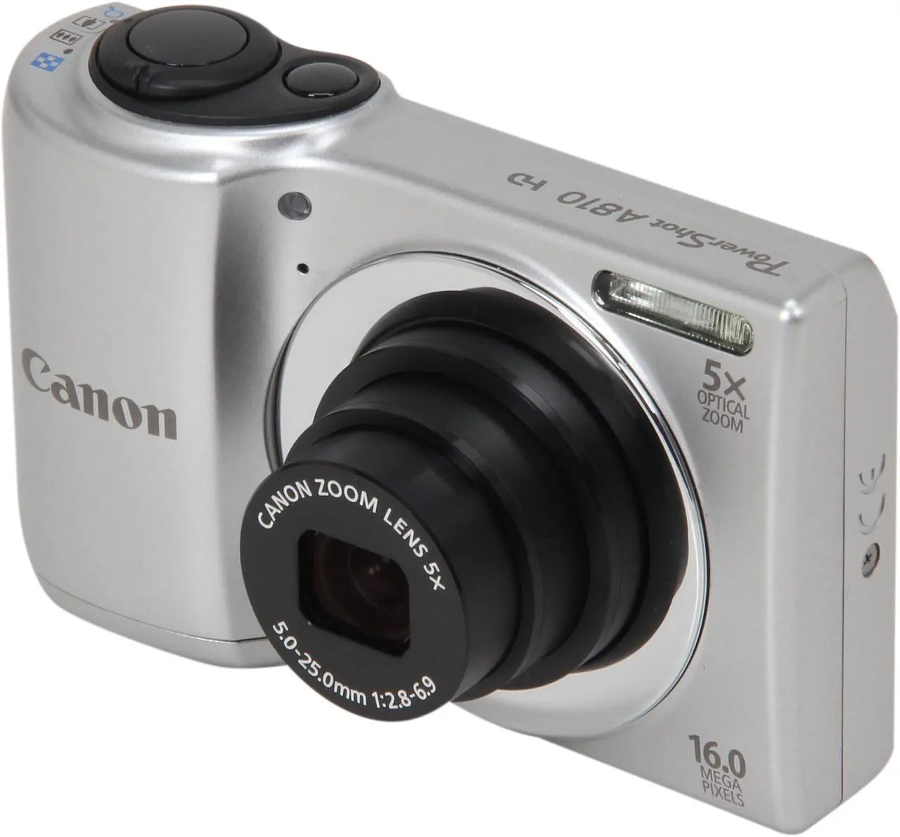 Main image of Canon PowerShot A810 Silver 16 MP 5X Optical Zoom 28mm Wide Angle Digital Camera
