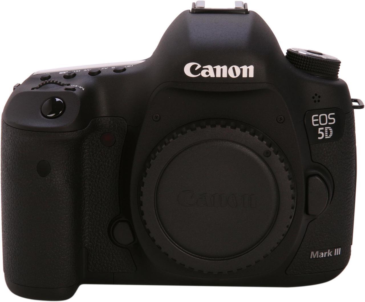 Alt view image 3 of 9 - Canon EOS 5D Mark III 22.3MP Full Frame CMOS with 1080P Full-HD Video Mode Digital SLR Camera - Body Only