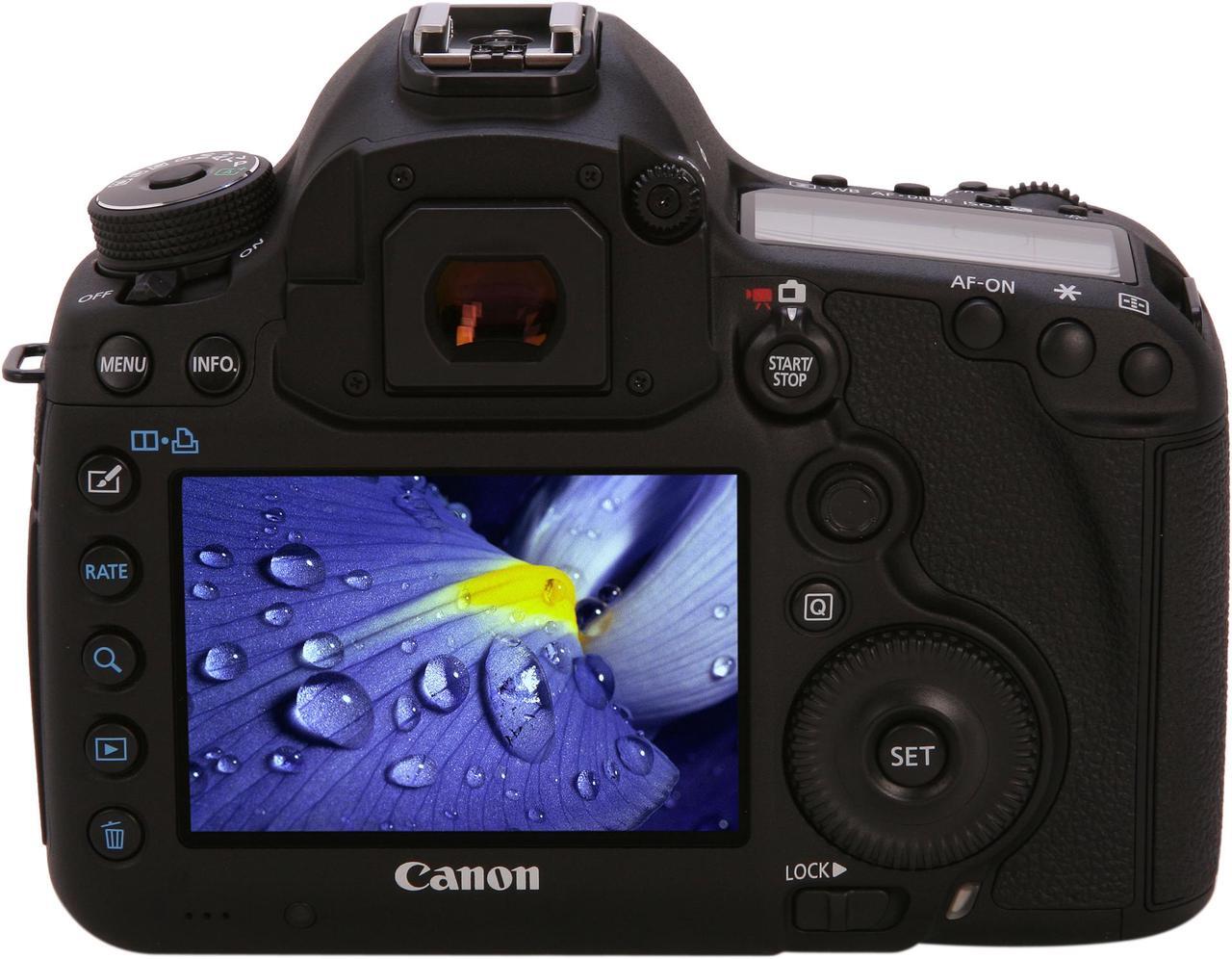 Alt view image 5 of 9 - Canon EOS 5D Mark III 22.3MP Full Frame CMOS with 1080P Full-HD Video Mode Digital SLR Camera - Body Only