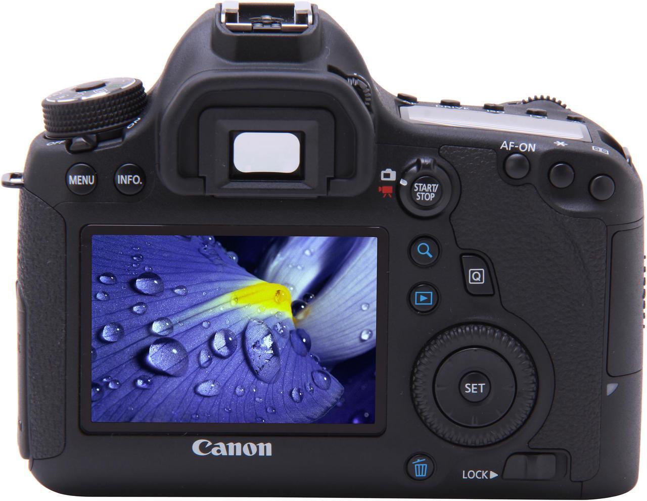 Alt view image 4 of 9 - Canon EOS 6D (8035B002) Digital SLR Cameras Black Approx. 20.2 MP Digital SLR Camera - Body Only