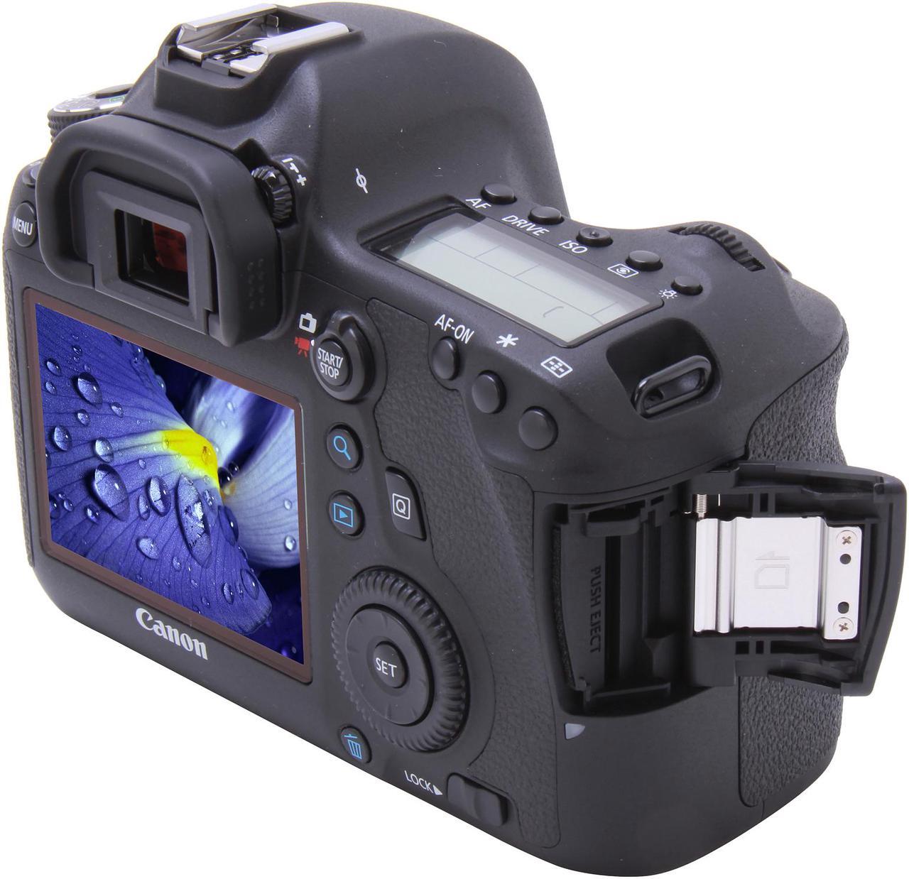 Alt view image 7 of 9 - Canon EOS 6D (8035B002) Digital SLR Cameras Black Approx. 20.2 MP Digital SLR Camera - Body Only