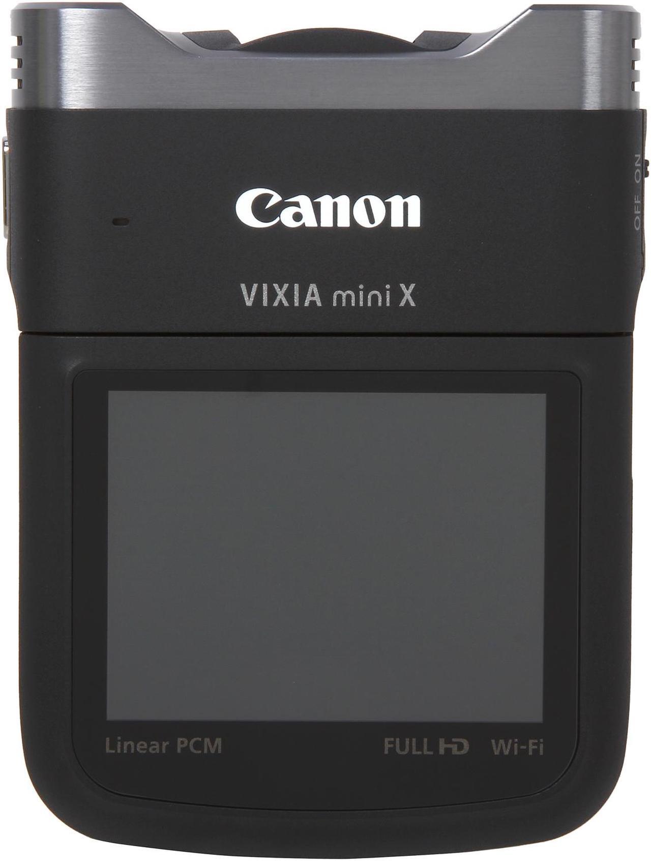 Alt view image 3 of 10 - Canon VIXIA mini X 9114B002 Black 1/2.3" CMOS 2.7" 230K Touch LCD Full HD HDD/Flash Memory Camcorder