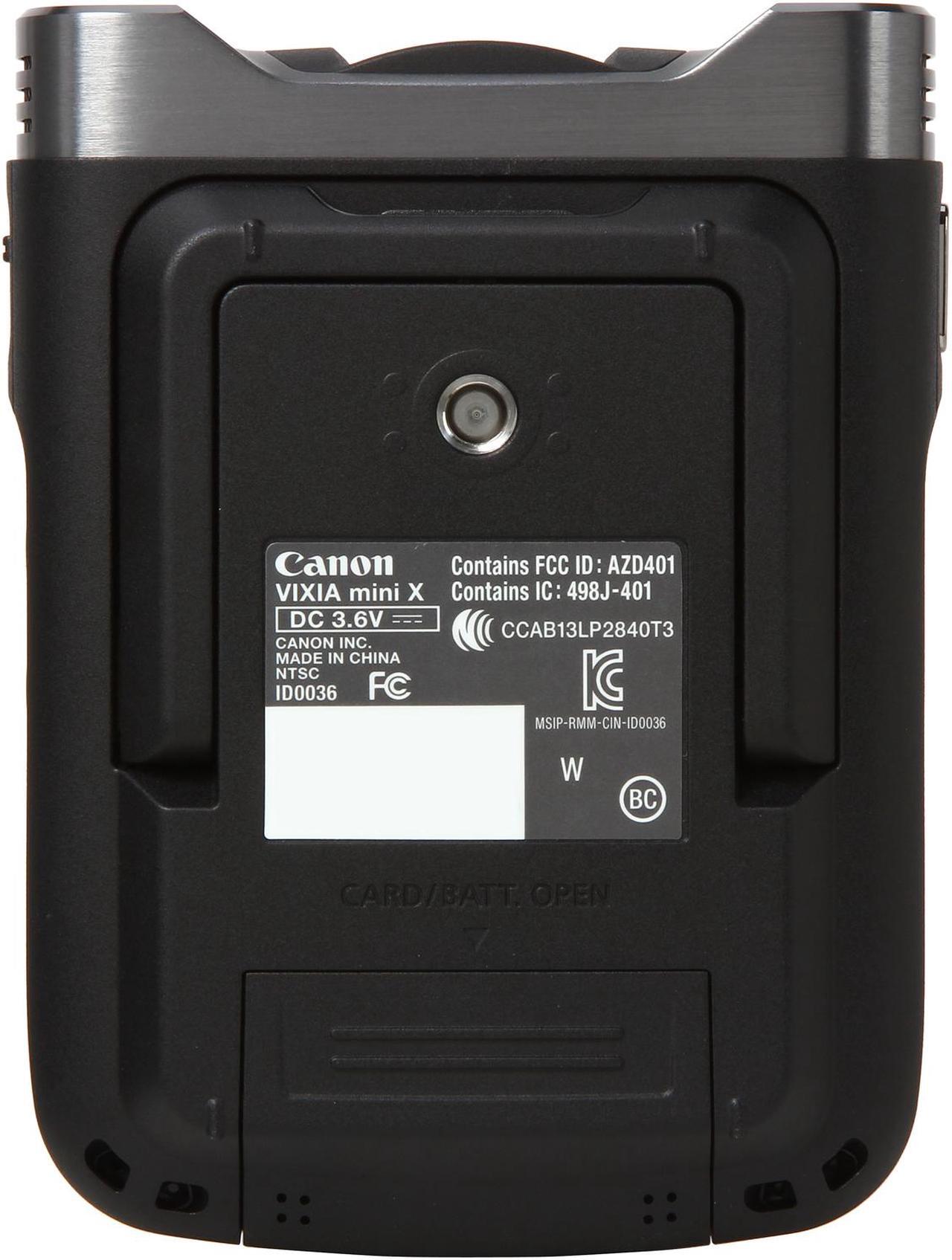 Alt view image 5 of 10 - Canon VIXIA mini X 9114B002 Black 1/2.3" CMOS 2.7" 230K Touch LCD Full HD HDD/Flash Memory Camcorder