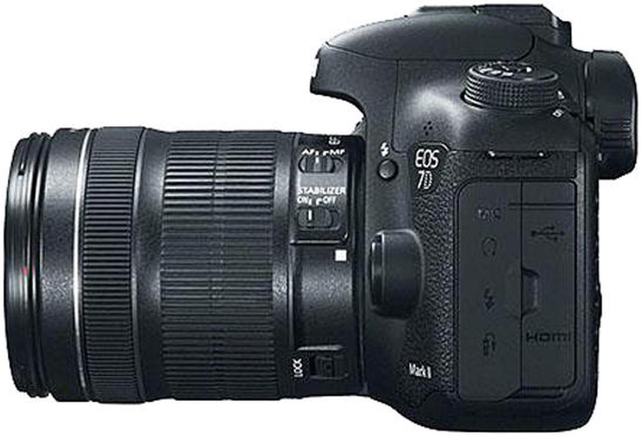 Alt view image 3 of 5 - Canon EOS 7D Mark II 9128B016 Black 20.2 MP Digital SLR Camera with 18-135mm Lens