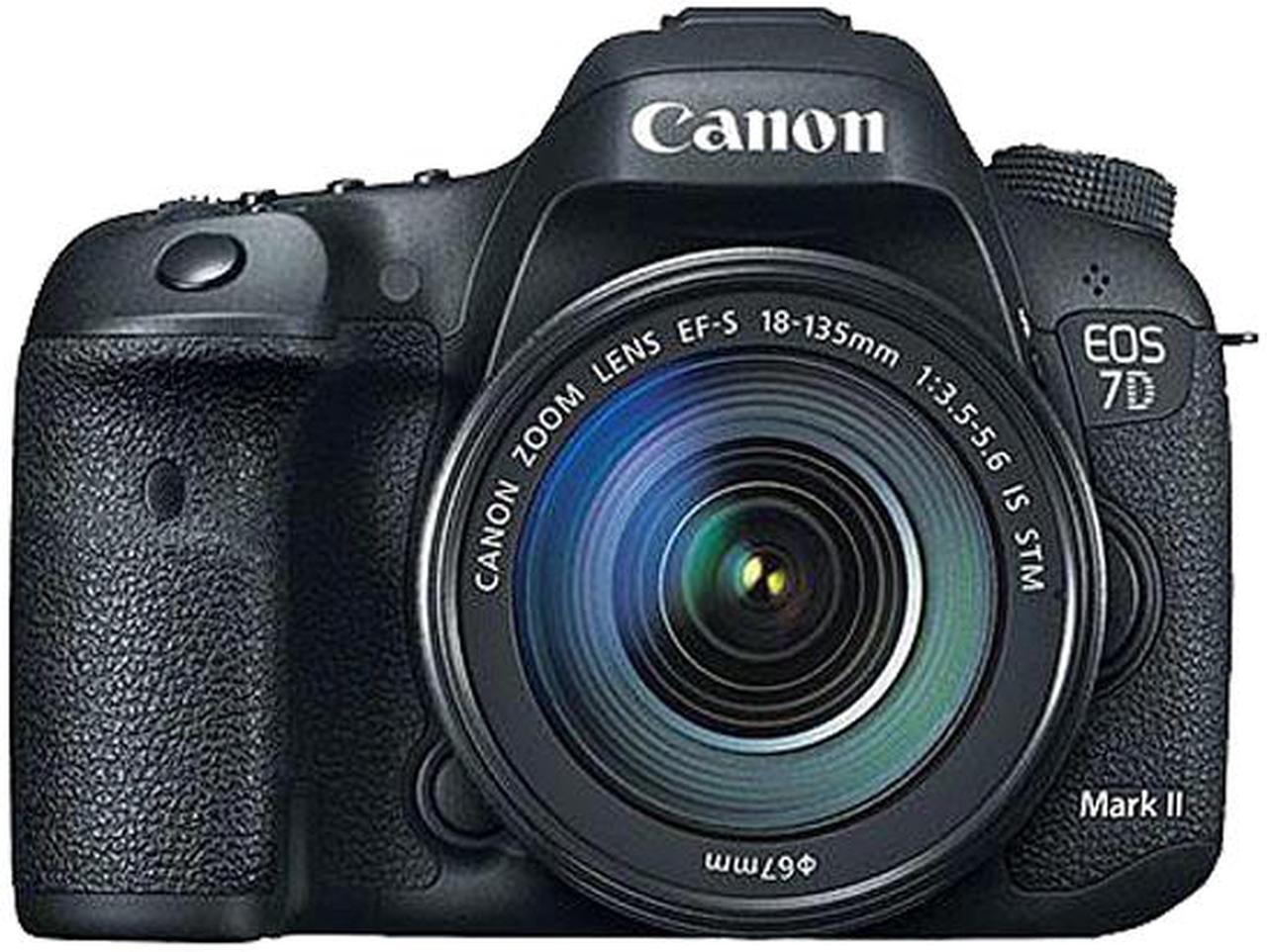 Alt view image 2 of 5 - Canon EOS 7D Mark II 9128B016 Black 20.2 MP Digital SLR Camera with 18-135mm Lens