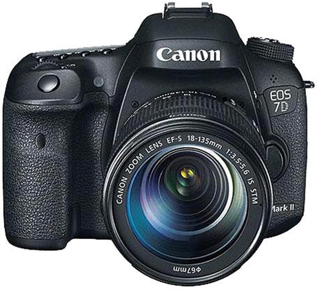 Alt view image 4 of 5 - Canon EOS 7D Mark II 9128B016 Black 20.2 MP Digital SLR Camera with 18-135mm Lens