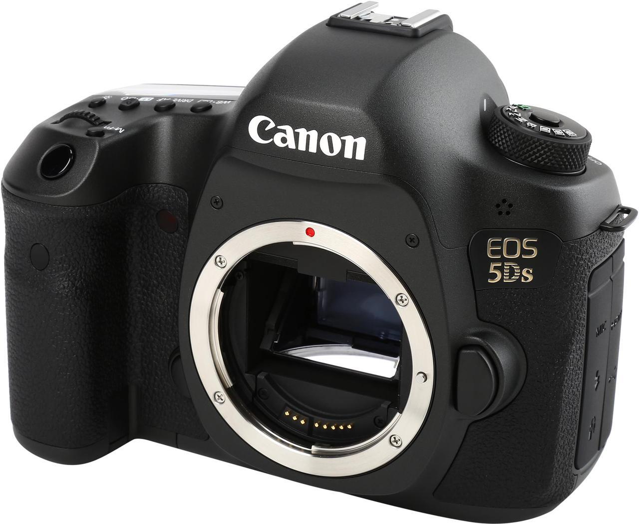 Main image of Canon EOS 5DS 0581C002 Black 50.60 MP Digital SLR Camera Body