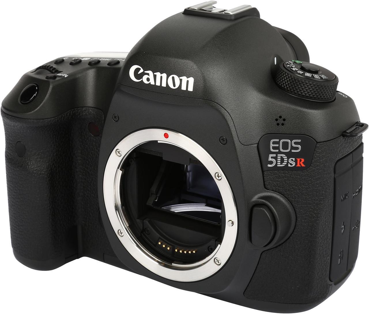 Main image of Canon EOS 5DS R 0582C002 Black 50.60 MP Digital SLR Camera Body